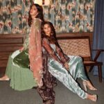 Shibani Dandekar Instagram - #Repost @payalsinghal ・・・ Summer-ready in these sorbet shades in organza and mukhmal from our 'Qo'shilish' collection. Now available to shop on www.payalsinghal.com. #PayalSinghal #PS20 #PSBride #PSBridesmaids #PSGirl #Qoshilish #ShopNow #NewCollection #MughalArt #Renaissance #IndianBride #ShibaniDandekar #Dhotis #Palazzos #Kurta #Embroidery #SorbetShades #DestinationWedding #Pastels #Velvet
