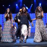 Shibani Dandekar Instagram - With 2 of my best girls @monicadogra @payalsinghal #SANAT 🔥 Glam by @anishaachhabriamakeup @reenadutta123 @azima_toppo 🌸