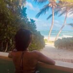 Shibani Dandekar Instagram - My little piece of paradise 🌴☀️👙 shot by @faroutakhtar #thatbrowngirl Tulum Beach