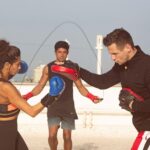 Shibani Dandekar Instagram – 👊🏽
#Repost @drewnealpt #BodyByDrewNeal
・・・
Awesome action shots of a recent training session with @shibanidandekar and @faroutakhtar shot for @vogueindia

Pic credit @abheetgidwani

Link to the full interview is in my bio

#training #boxing #fighting #exercising #interview #article #vogue #toofan #bollywood #health #fitness #punch #box #sparring #padwork #skipping #india #mumbai #coach #dreanealpt #trainer