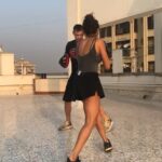 Shibani Dandekar Instagram - This man is changing the game for me one punch at a time! No other form of training makes me happier than hitting the pads and sometimes @drewnealpt 😜 Thank you for holding my hand through this process (not just with boxing but strength training as well) ,for helping me be the best version of myself and for making me stronger day by day! You are so much more than a trainer and i’m super grateful for you and your dedication ❤️ 🥊 #BodyByDrewNeal