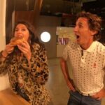Shibani Dandekar Instagram - Big Pimpin with @brad_hogg 🍩 @australia @espncricinfo #thatbrowngirl #Undiscoveraustralia @westernaustralia #justanotherdayinwa