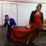 Shibani Dandekar Instagram - we show ready! @cyrus_sahukar #HeMadeTheCut 💃🏾🕺🏽#ManFriday dress by @rheapillairastogi styled by @khyatibusa hair by @azima_toppo ❤️