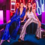 Shibani Dandekar Instagram - Who said disco is dead?!!!! With my boo @monicadogra for @smashboxindia styled by @khyatibusa hair by @reenadutta123 @azima_toppo Top - @forever21_in Pants - @fancypantsthestore Accessories - @azotiique 💃🏾