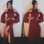 Shibani Dandekar Instagram – Bangalore nights … wearing 
Gown @elviraofficial___
Earrings @azotiique
shoes @azzedinealaiaofficial 
styled by @khyatibusa hair by 
@azima_toppo 💃🏾