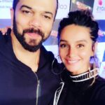 Shibani Dandekar Instagram - That point where you feel like there is dead silence on set because everyone thinks you aren't going to make it through the challenge and you hear that one voice that tells you not to give up, that believes you can do it and carries you through to the finish line - more than a host ... a mentor a friend thank you for my most memorable moment on #KKK8 @itsrohitshetty ❤️