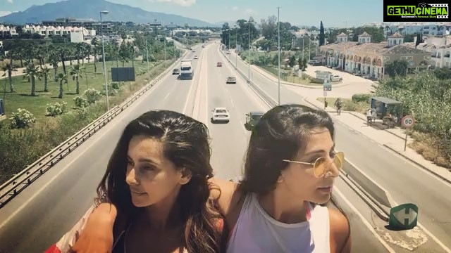 Shibani Dandekar Instagram - No #SD with this one ... my heart #Repost @monicadogra ・・・ #RideOrDie . . #thatbrowngirl + #DMoney . @shibanidandekar #paininspain #KKK8 @kkkoncolors #glory2017 #love #friendshipgoals #mondog #monicadogra #shibanidandekar #estepona #gethigh #getlow