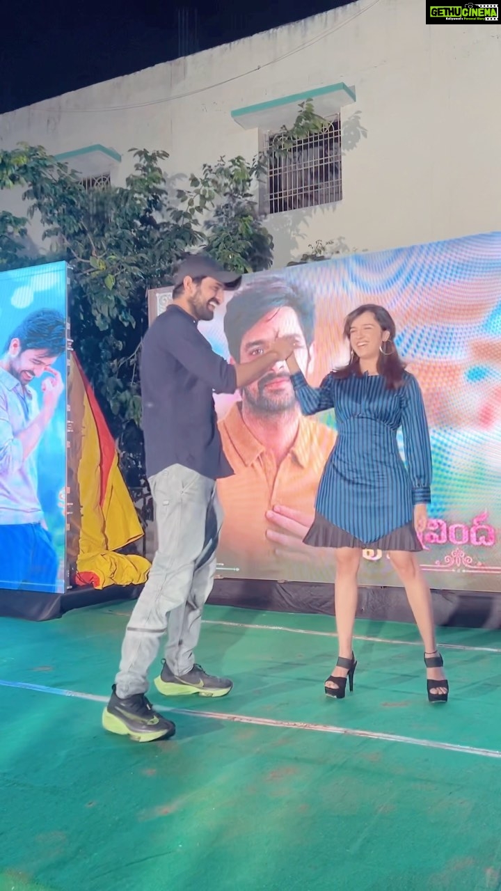 Shirley Setia Instagram - Team #KrishnaVrindaVihari at SV Defence Academy in Tirupati 😇 #KVV #KVVfromSept23rd @actorshaurya @shirleysetia @anishfilmy @saisriram.dop @sagarmahathi @iracreationsofficial @saregamatelugu