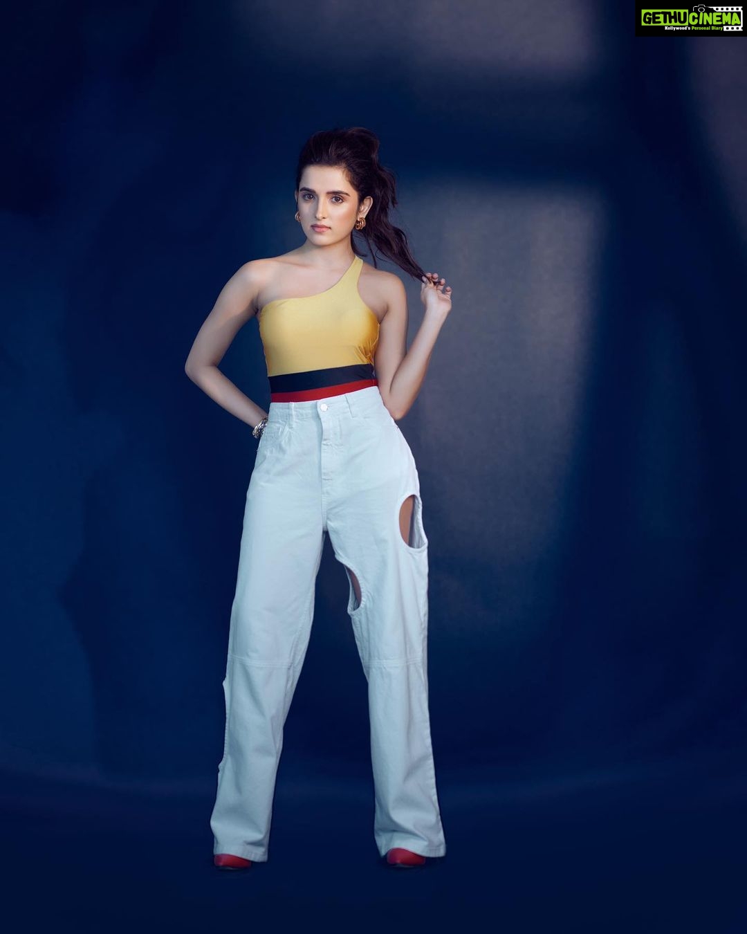 Shirley Setia Instagram - 🫶🏻 Bodysuit @goyaswimcompany Denim @freakinsindia Bracelets @mozaati Earrings @outhousejewellery Styled by @sayali_vidya Assisted by @stylefilebysonali Makeup by @malcolm_m_fernandes Hair by @hairbydrishya Shot by @rohanpingle