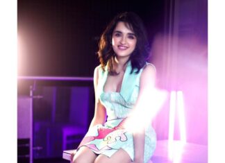 Shirley Setia Instagram - 💗 For #Nikamma Promotions Nikamma in cinemas, 17th June HMU @ankitamanwanimakeupandhair Styled by @akankshakawediastyle Outfit @sazo.in Jewellery @blingthingstore Shot by - @nikhilmantri_ assisted by- @bishakha_nihalani