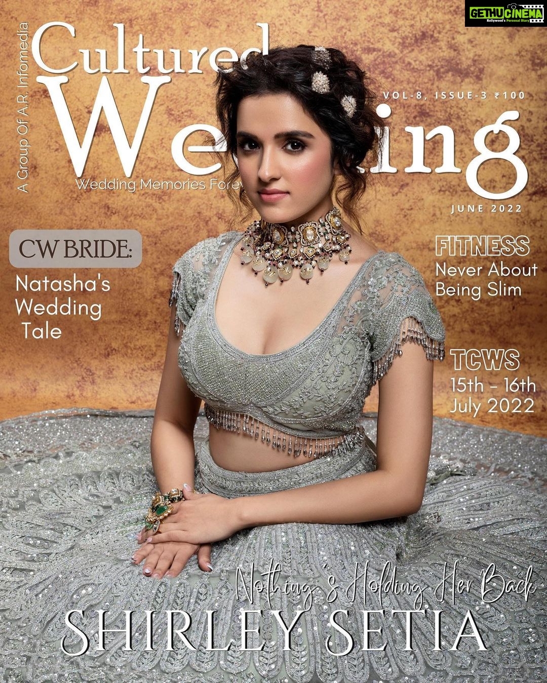 Shirley Setia Instagram - Her aura is surreal, her voice keeps you going, she is a Nikamma star @shirleysetia gracing the June Cover Cover Girl: @shirleysetia Managing Editor: @yadav_manjeet Business Head: @divyanijain1925 Stylist: @juhi.ali Photographer: @khushghulati Make-up & Hair: @salechav Nails: @savit_aaaaa Outfits: @vidhibysanjeela.365 Jewellery: @thehouseoframbhajos Shoes: @eridani.in Location: @maximusstudiomumbai Artist Management: @communiquefilmpr Videographer: @bhavesh_samal_1999 Co-ordinated by: @nadiiaamalik #covergirl #shirleysetia #culturedwedding #coverpage #junecoverpage Cultured Wedding Magazine H.O