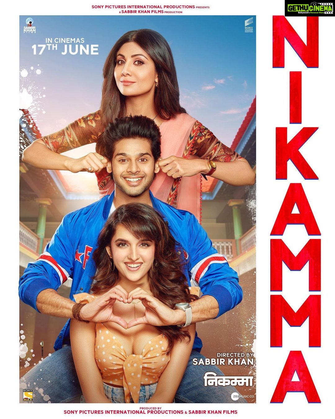 Shirley Setia Instagram - Sabka alag hai andaaz, jo dekhne mein hoga mazedaar! 😜 #Nikamma in cinemas on 17th June 2022. #Nikammagiri #NikammaFilm @theshilpashetty @abhimanyud @sabbir24x7 @sabbirkhanfilms @sonypicturesin @sonypicsfilmsin @zeemusiccompany