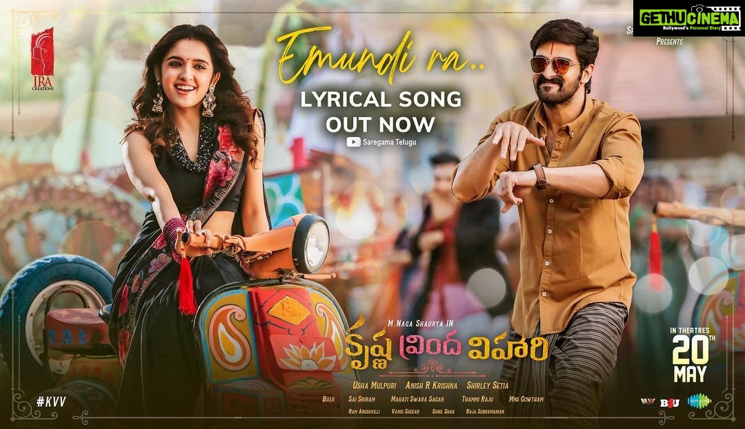 Shirley Setia Instagram - Coolest response with 2️⃣M+ views & Trending 🤩 #EmundiRa song from #KrishnaVrindaVihari ▶️ https://youtu.be/Qjsk6kN2MDQ A @sagarmahathi Musical 🎹 #KVV @actorshaurya @shirleysetia @anishfilmy @saisriram.dop @radikaasarathkumar @vennelakish @weirddivide @vijay_binni @haricharanmusic @i_sriharshaemani @saregamatelugu #KrishnaVrindaVihariOnMay20