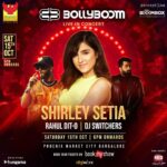 Shirley Setia Instagram - See you on Saturday, Bangalore! 😍✌🏻 #ShirleySetiaLive #ShirleySetia @bollyboomindia@pncbangalore @boombox.in @rahul_dito @percept.emc