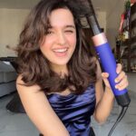 Shirley Setia Instagram - Welcoming all festivities with the #DysonAirwrap! Can’t wait to style my hair with it 🎊 #DysonIndia #DysonHairAtHome #Gifted @dyson_india