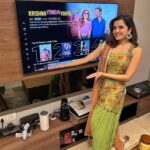 Shirley Setia Instagram – 🪔🪔

#HappyDiwali ❤️ 

Krishna Vrinda Vihari dekhi aapne ? Out now on Netflix – and trending on number 1. Go ahead and watch it now 💫✨