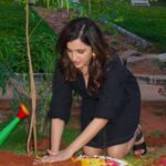 Shirley Setia Instagram - I've accepted #HaraHaiTohBharaHai #GreenIndiaChallenge and planted 3 saplings. 😇🌱 I further nominate @venkateshdaggubati garu , @rajkummar_rao sir, @TheShilpaShetty mam, & @abhimanyud to do the same! Let’s continue the chain.. great initiative by #MPSantoshKumar garu 😇😇