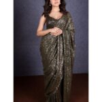 Shirley Setia Instagram - *Cue in* My Desi girl 🌹 For Pre Release of #KrishnaVrindaVihari Photographer: @venkat_photography_hyd Makeup: @ravi_beauty_makeover Hair: @hair_by_masthan Outfit by @kalkifashion Earrings by @mozaati Ring by @pichola.co Styled by @sayali_vidya #kvvfromsept23rd #shirleysetia
