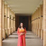 Shirley Setia Instagram - 🧡 Photographer: @venkat_photography_hyd Makeup: @ravi_beauty_makeover Hair: @hair_by_masthan Outfit @bhumikagrover Jewllery @anayah_jewellery Styled by @sayali_vidya