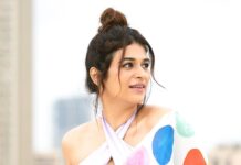 Shraddha Das Instagram - 🍬🍬🍬 Styled by @artbyavnee , @thewandermannequin , @ajmerashaili Saree : @houseofdeepthi Jewellery : @shayagrams Halter top : @oeuvrae Shot and edited by : @ekansh_katiyar Hair : @muskankhan_hair #quirky #saree #polkadots #shraddhadas Mumbai, Maharashtra