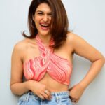 Shraddha Das Instagram - 🍭🍭🍭🍭🍭🍭 Top : @thesaikostudio Earrings : @accessorizeindiaofficial Styled by @artbyavnee , @thewandermannequin 📸 @snehzala #happygirlsaretheprettiest Mumbai, Maharashtra