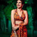Shraddha Das Instagram - Arrtham promotions Styled by @thedotdidiary @thedottstyle Outfit by @dhwajacouture Managed by @saloni.parikh Jewellery by @the_jewel_gallery Bracelet by @aquamarine_jewellery Hair : @hair_by_vaibhavi_ Make up : @hareshwarp 📸 @v_capturesphotography #moviepromotion #fusionwear #arrtham #hyderabad #shraddhadas