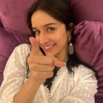 Shraddha Kapoor Instagram - Navratri Day 1 - WHITE 🤍 For Purity and Innocence 🙃 #9Ratri9Rang