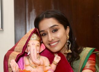 Shraddha Kapoor Instagram - गणपति बाप्पा मोरया !!! 🙏 My favourite 10 days of the year ❤️❤️❤️
