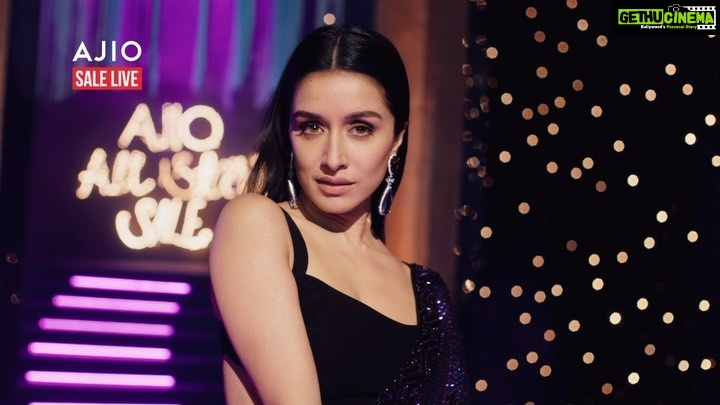 Shraddha Kapoor Instagram - SALE LIVE NOW!!! Get ready to slay as the AJIO All Stars Sale is live now with star-studded deals you just cannot miss. Shop from 10,00,000+ styles, 3,500+brands and get 50-90% off on your favorite fits! Sign up now and get Rs. 500 Off. Download the app and shop now! π«π @ajiolife #AjioLove #HouseOfBrands #AllStarsSale #collab