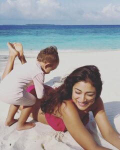 Shriya Saran Instagram - Thank you for all your love , thank you for a wonderful day 

@amillamaldives @pickyourtrail 

#AmillaMaldives #Pickyourtrail #unwraptheworld #LetsPYT#