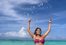 Shriya Saran Instagram - Thank you for all your love , thank you for a wonderful day @amillamaldives @pickyourtrail #AmillaMaldives #Pickyourtrail #unwraptheworld #LetsPYT# Amilla Maldives Resort and Residences