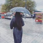 Shruti Haasan Instagram – 🌧 ☔️🖤🧿 I’m only happy when it rains!!!!!!!!!!! 🎶 last day in Istanbul … fun was had good food  was eaten my grey heart still beating .:: next … chalo chalo chalo !!!!