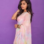 Sivaangi Krishnakumar Instagram - Graduation look🦄 Saree @elegant_fashion_way thankyou❤️🌟 Photo @arunprasath_photography M.O.P. Vaishnav College for Women