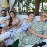 Soha Ali Khan Instagram – A Sunday (in the sun for a change) #sunday #weekend #bbq #family Missed you @kareenakapoorkhan and Jeh Baba of course !!!