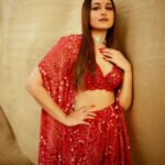 Sonakshi Sinha Instagram - Navraatri Special 💃🏻 💅 Rajjo Red by @itssoezi in Long/Oval
