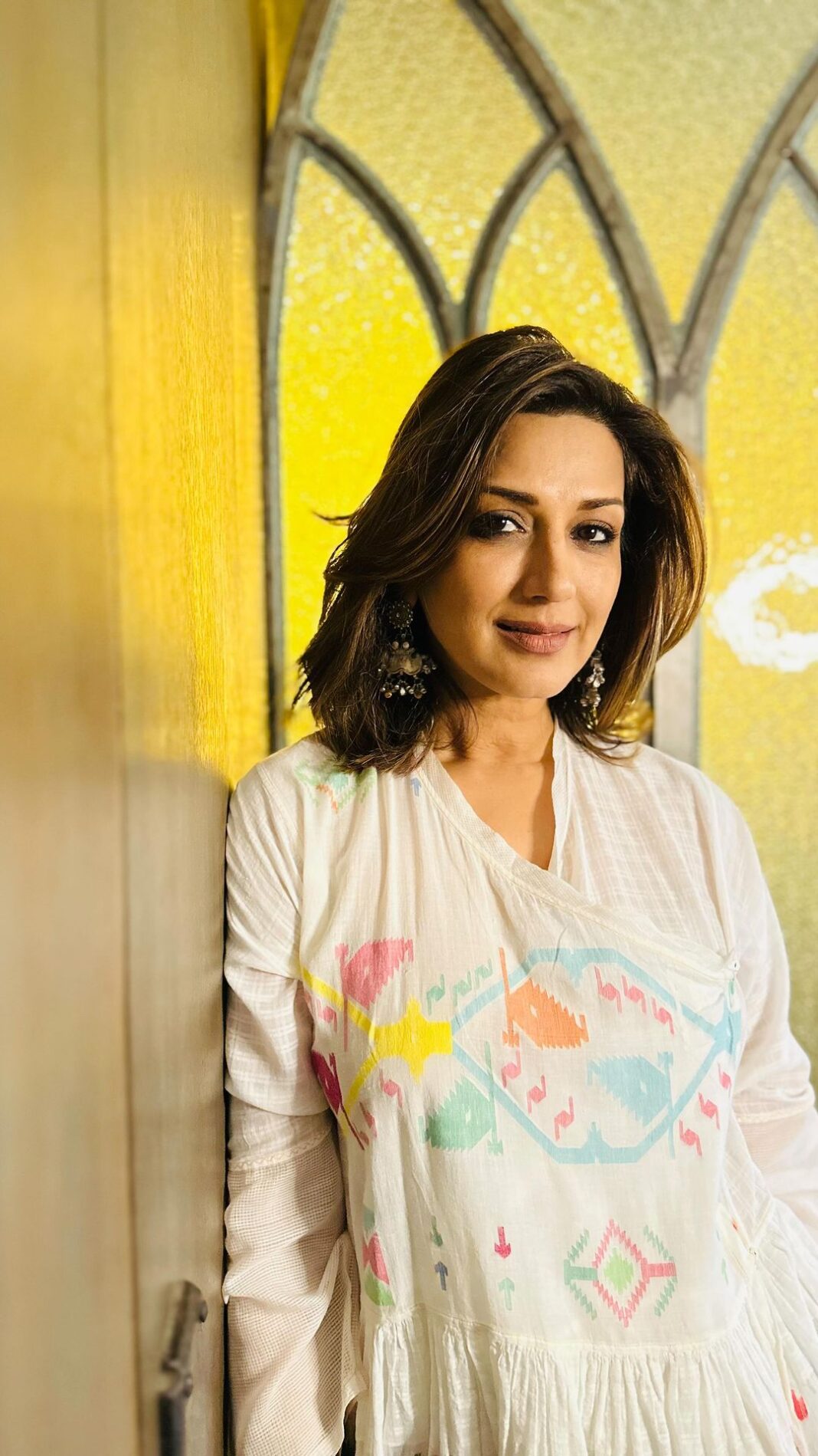 Sonali Bendre Instagram - Happy Navaratri to all 🙏🏼💫❤️ . . . #navratri #garba #dance #instagram #instagood #instadaily #reels #reelsinstagram #reelsvideo #reelitfeelit