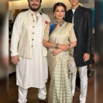 Sonali Bendre Instagram - The Behl Family wishes you a very Happy Diwali 🙏🏼❤️✨ #AboutLastNight