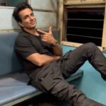 Sonu Sood Instagram - I was trained to travel in a train 🚂