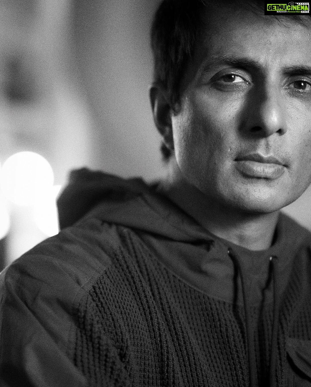 Sonu Sood Instagram - We become what we think about 🤍🖤