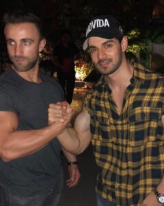 Sooraj Pancholi Instagram - Good old times! @bahijkaddoura 💯🙌🏽 #gotguns