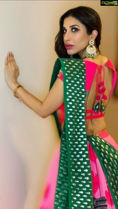 Sophie Choudry Instagram - Rangon aur khushiyon si bhaari Navratri… that’s my wish for all of you💕 #navratri #navratricolours #desigirl #indianfashion #indianoutfits #indianfestival #sophiechoudry #reels #transitionreels #reelitfeelit #bollywoodsongs