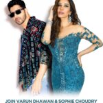 Sophie Choudry Instagram - The coolest, most amazing Varun Dhawan will launch Gori Hai live on insta tomorrow at 11.45am!! Need all your wishes so pls tune in. And thank you VD for always being such a sweetheart and supporting me. You’re the bestest💕💕 #gorihai #varundhawan #instagram #instagramlive #newsong #trending