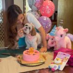 Sophie Choudry Instagram – Happy bday to my little jaan, my precious heartbeat, the one that loves & licks unconditionally & the one we are thankful for every single moment. We love you Tia. Thank you for coming into our lives & making everything better😘🥰🎂🧿 Tku Pooj as always for her fave cake💕

#tiachoudry #bdaygirl #shihtzu #shihtzusofinstagram #dogmom #sophiechoudry #bdaycake #doglover #dogsofinstagram #cutie #mamasgirl