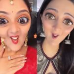 Sreemukhi Instagram - Look who’s here 😍🤣 @shrutzhaasan ❤️ Don’t we all love those videos she makes with this filter! 😍 #sreemukhi #shrutihassan #annoyingaunty #filter