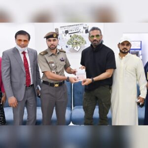 Suniel Shetty Instagram - A big Thank You to the visionary leaders and the govt. authorities of the UAE. Thank you so much for the honour. @dubaimediaoffice @gdrfadubai @dubai @emiratesfirst @shafeeq7777 @atifrahman @abubaker.alali