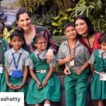 Suniel Shetty Instagram – Education is not a privilege, it’s every child’s right. No matter where they come from, rich or poor, boy or girl. We must allow them a chance for a better future — for them to choose their own! .
So here’s presenting the collaboration of @labelbazaar @anammirzaaa and @araaish in aid of Save the Children India. Two brands, One love, fashion for a better world. 🌈💖🦋✨
.
Picture: @rohan.foto 
Location: @r_house_interiors_matter_