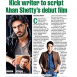 Suniel Shetty Instagram – You’re blessed @ahan.shetty !!! Make it count 👍. @rajat1975 #SajidNadiadwala #milanluthria #RX100 @NGEMovies @WardaNadiadwala @dnaAfterHrs #RX100 @nadiadwalagrandson @wardakhannadiadwala