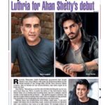 Suniel Shetty Instagram - ❤️BLESSED!!! #SajidNadiadwala @ahan.shetty #milanluthria #RX100 @nadiadwalagrandson @wardakhannadiadwala