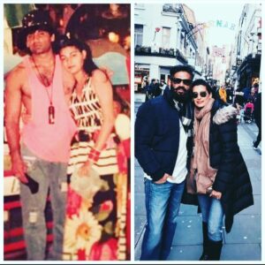 Suniel Shetty Instagram - 35 years and the best damn decision I have ever made... Happy Anniversary to my best friend ❤