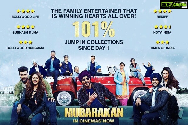 Suniel Shetty Instagram - After all family is a priority in our country! So how will a family entertainer not be??? Very very happy for you team #mubarakan #aneesbazmee @anilskapoor @ileana_official @athiyashetty @arjunkapoor #ratnapathakshah #pavanmalhotra @rahuldevofficial @kkundrra @nehasharmaofficial @sonypicsprodns #ashwinvarde #sneharajani @cine1studios #muradkhetani